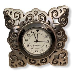 Brighton Stirling Silver Desk Clock